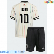 Camisa de time de futebol Japão Ritsu Doan #10 Replicas 2º Equipamento Infantil Mundo 2026 Manga Curta (+ Calças curtas)